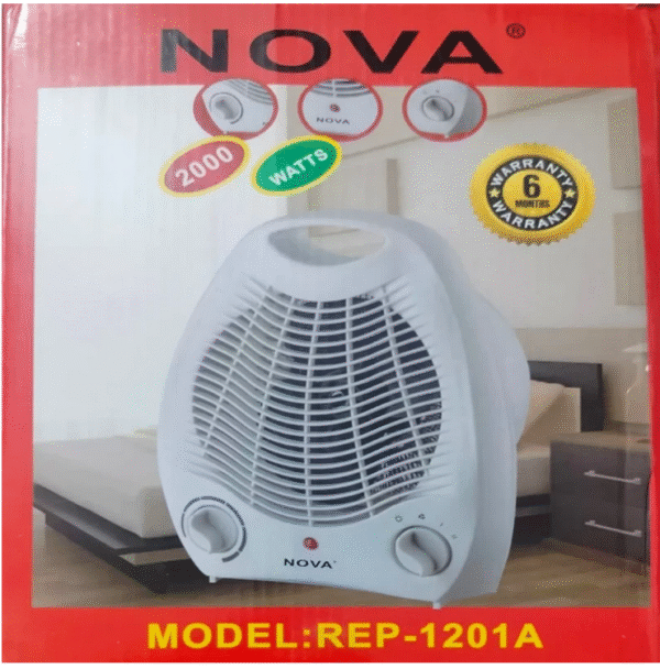 Nova Room Heater REP-1201A - Image 2