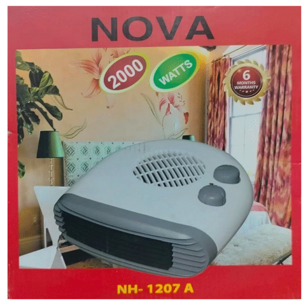 Nova Room Heater NH-1207A - Image 2