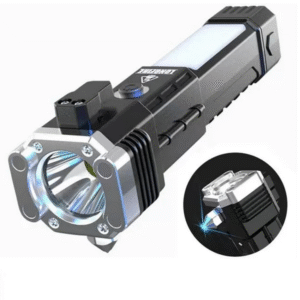 5/1 RECHARGEABLE TORCH LIGHT WITH POWER BANK
