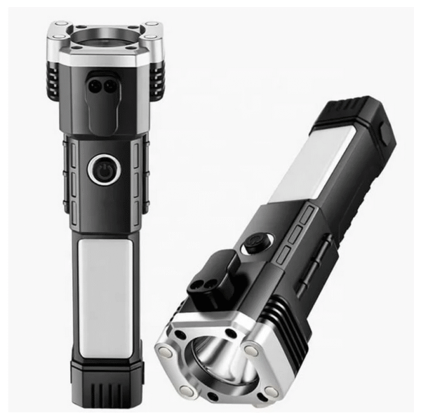 5/1 RECHARGEABLE TORCH LIGHT WITH POWER BANK - Image 2