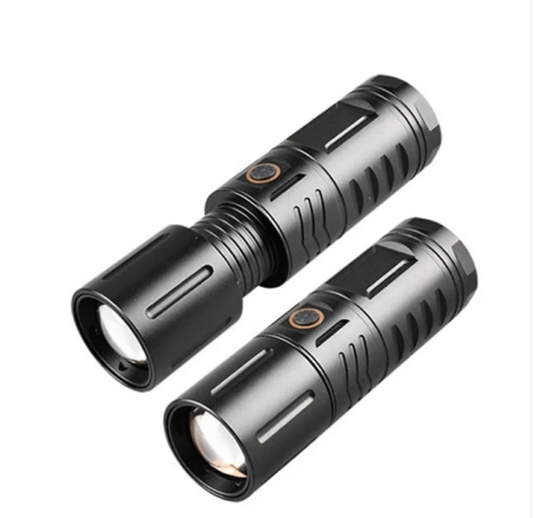 RECHARGEABLE LED TORCH LIGHT, WATERPROOF STRONG LED FLASHLIGHT WITH POWER BANK - Image 3