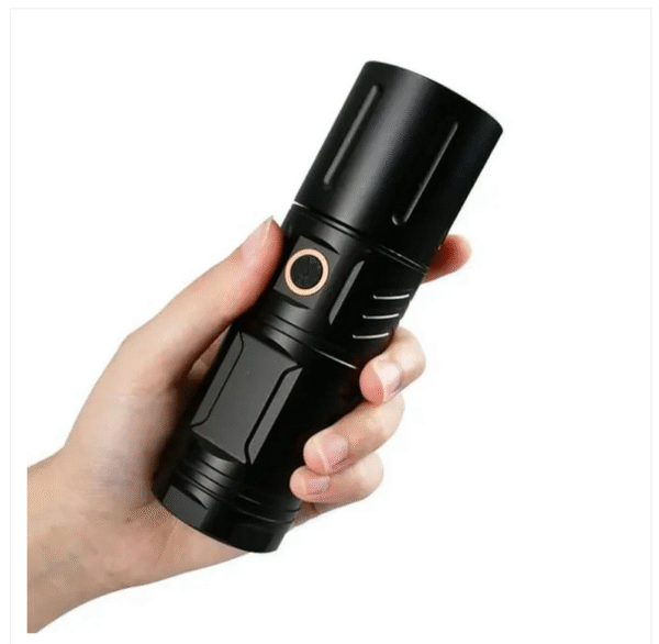 RECHARGEABLE LED TORCH LIGHT, WATERPROOF STRONG LED FLASHLIGHT WITH POWER BANK - Image 5