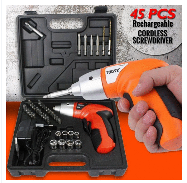 Cordless Screwdriver 45pcs