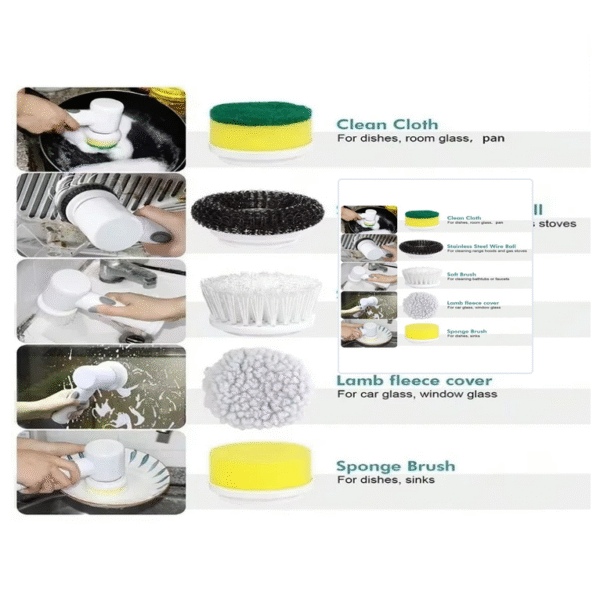 5 in 1 Cleaning Brush - Image 2